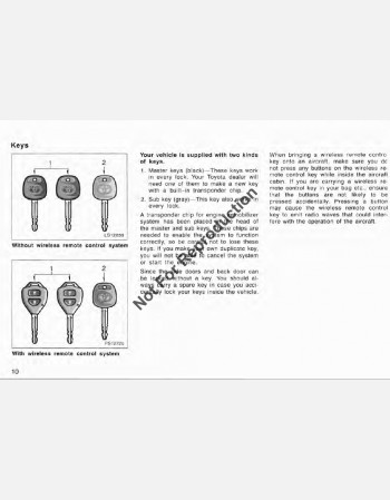 toyota yaris 90 series 2010 owners manual
